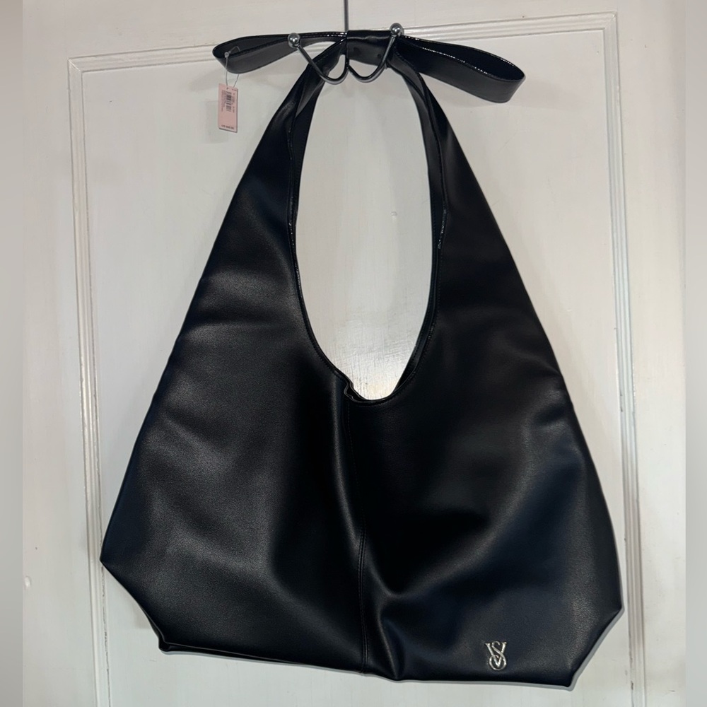 Large Black Victoria Secrets Tote Bag
